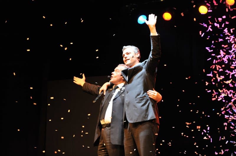 Gaëtan Bloom on stage