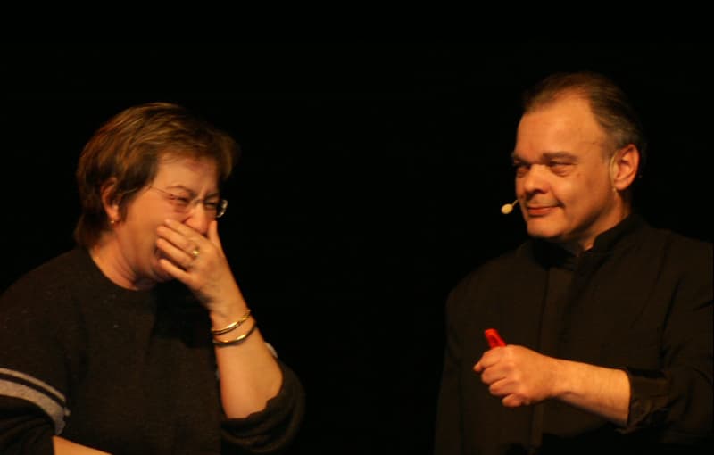 Gaëtan Bloom on stage