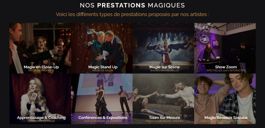 Présentation du Nouveau Site Internet de l'Agence des Magiciens !